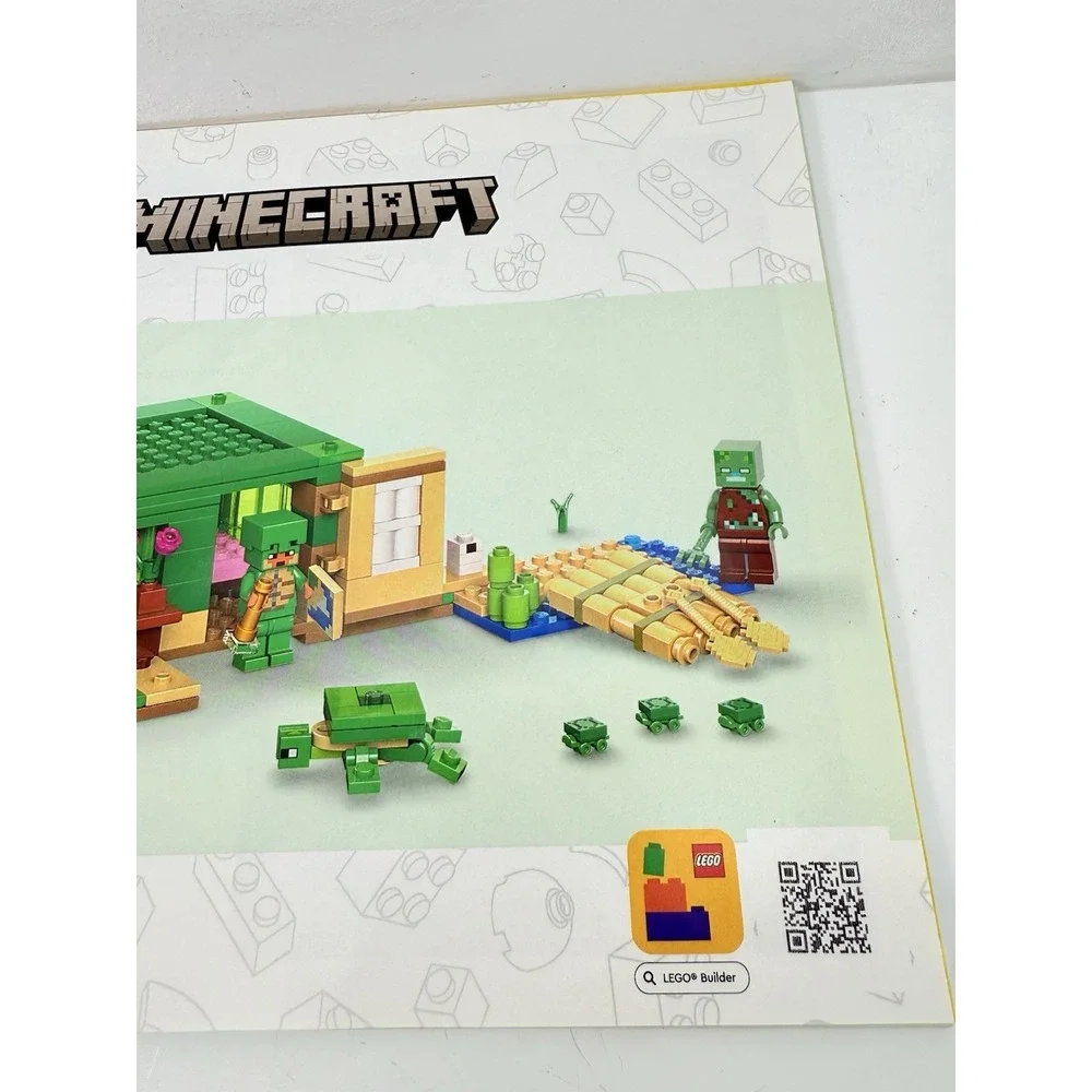 Lego Minecraft Instructions Manual Book Only - Set 21254